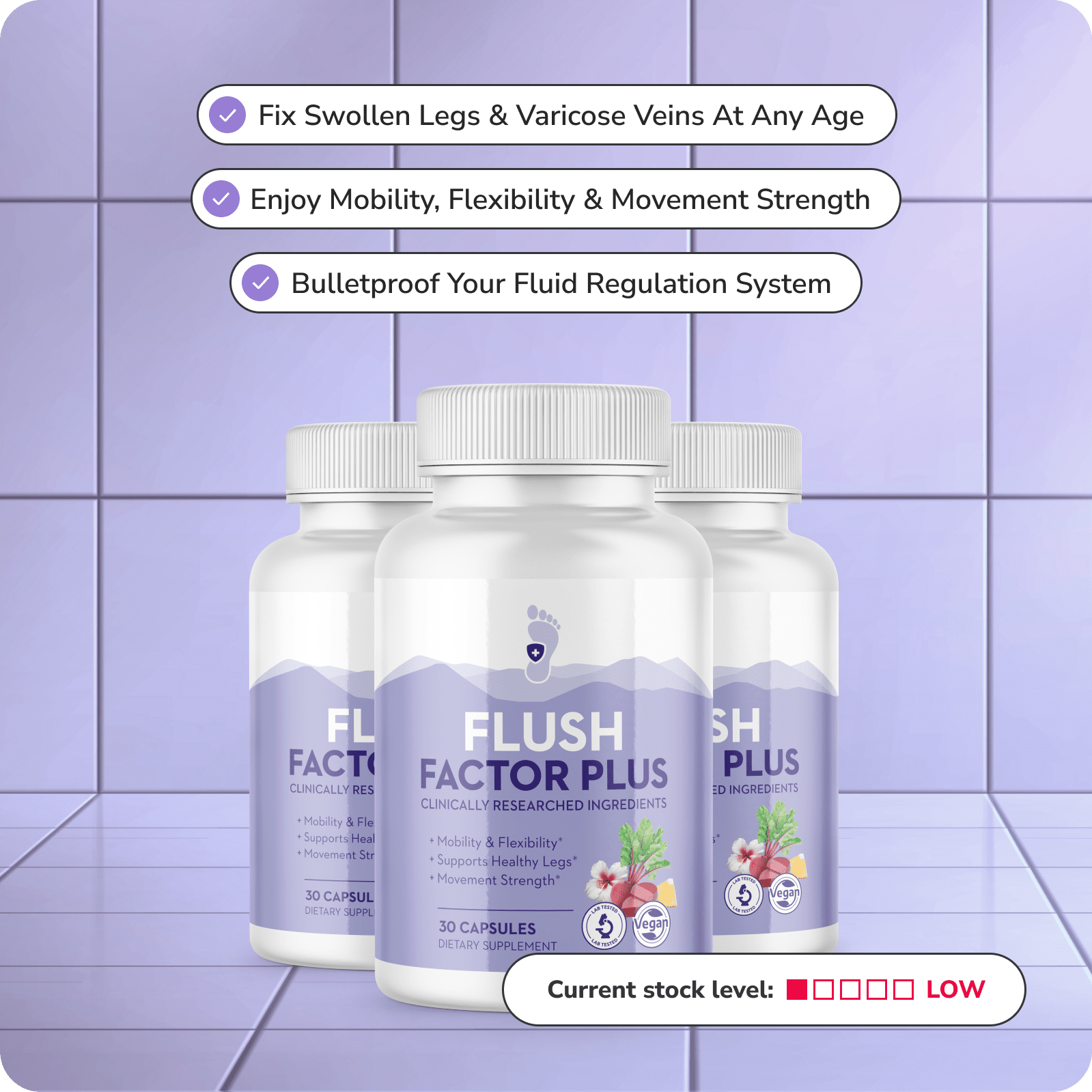 Grab 2+1 More Bottles of FlushFactor Plus for Just $29 Each!