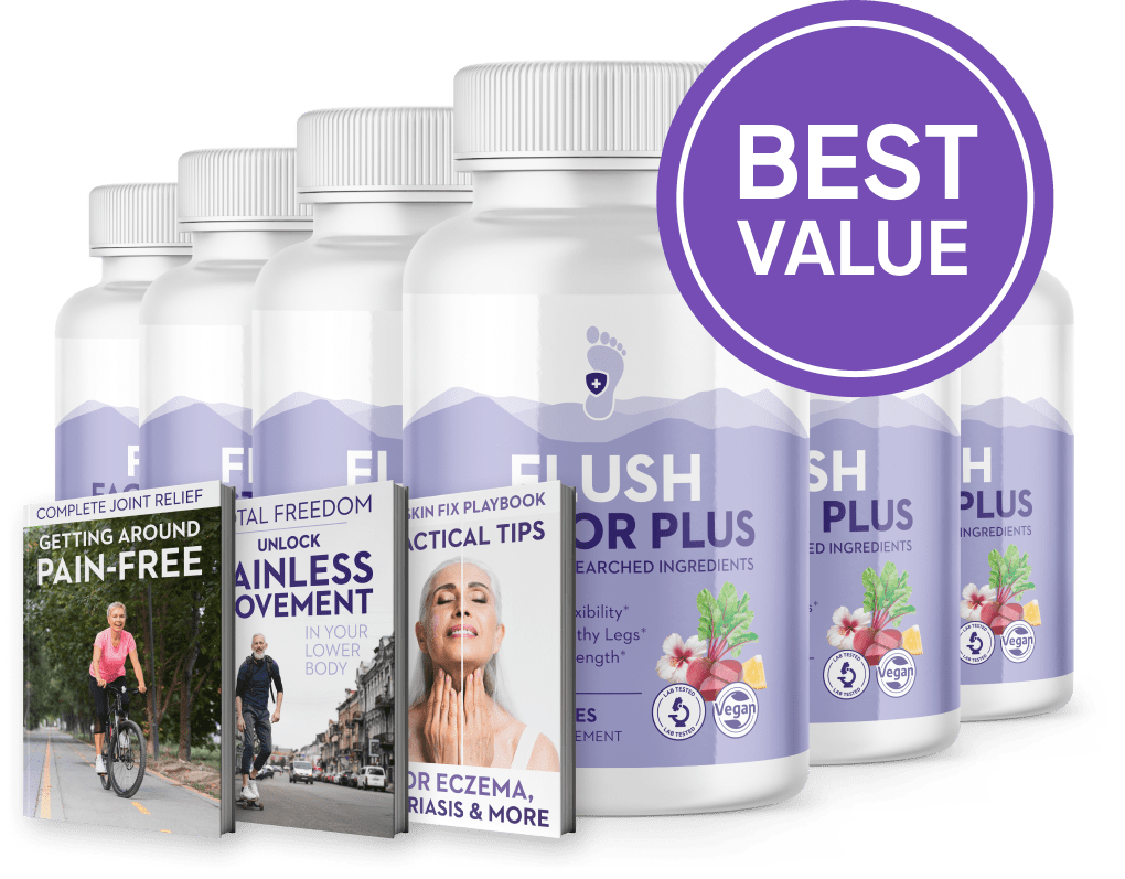 FlushFactor Plus - 3 + 3 Bottles