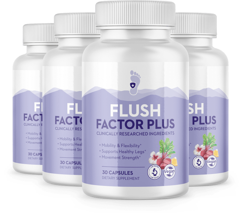 FlushFactor Plus - 2 + 2 Bottles
